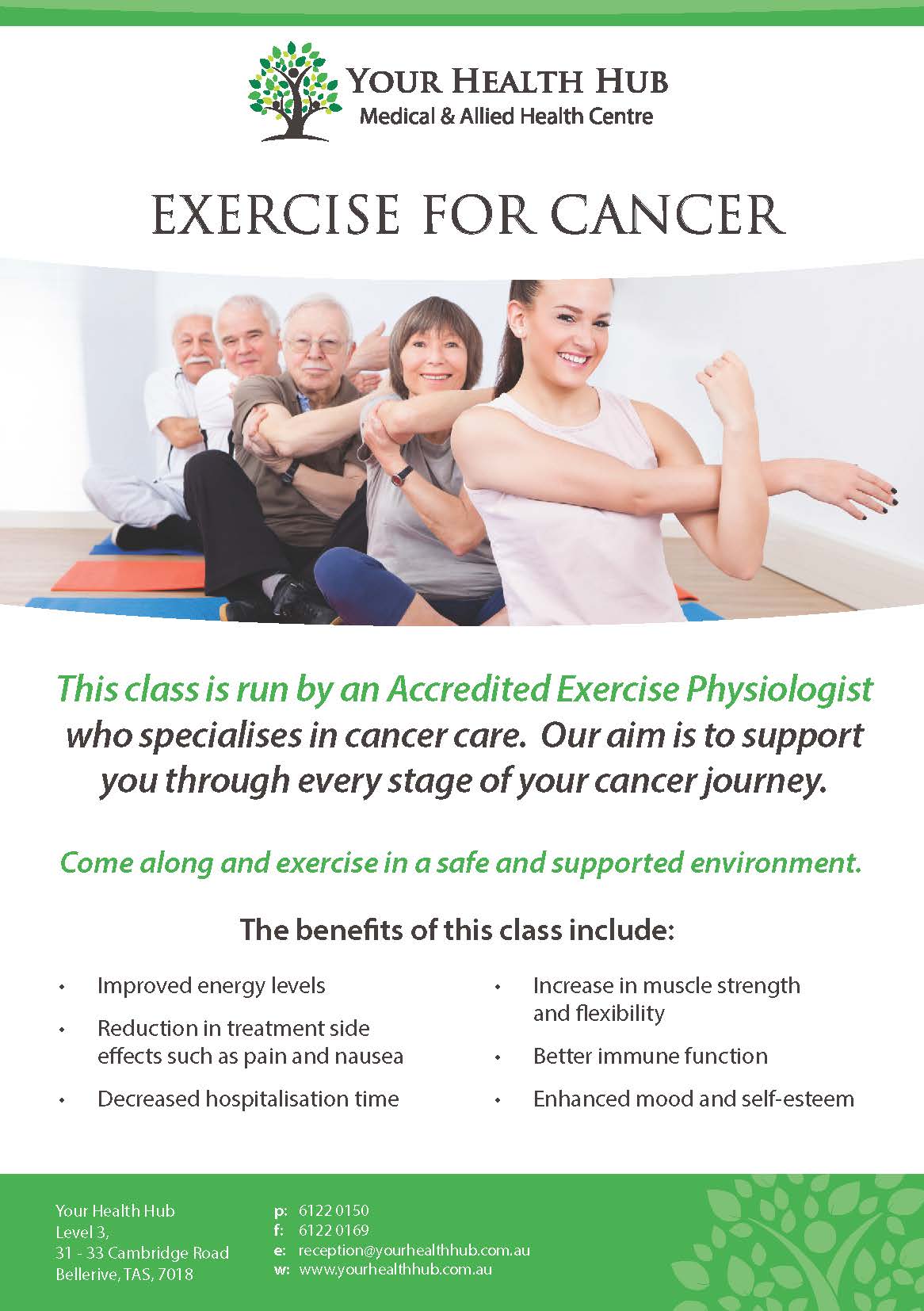 Exercise For Cancer