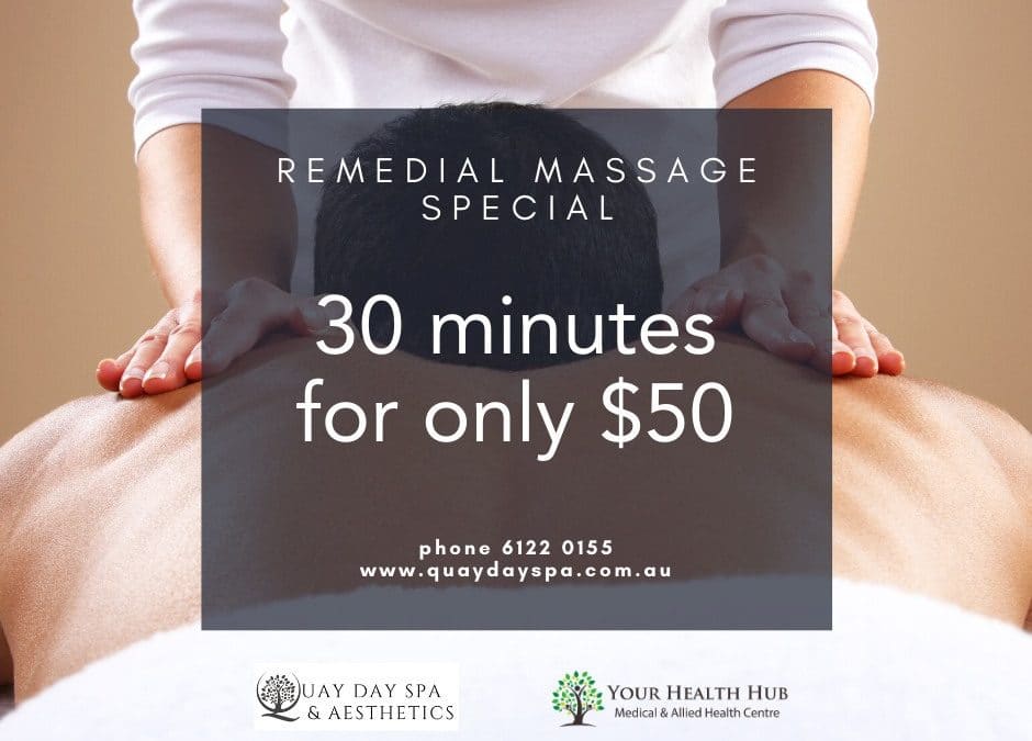 Remedial Massage Now Available