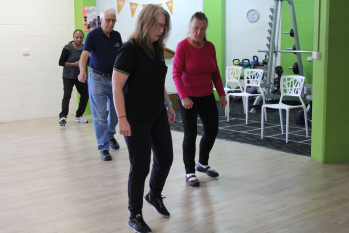 dancing with parkinson class at your health hub