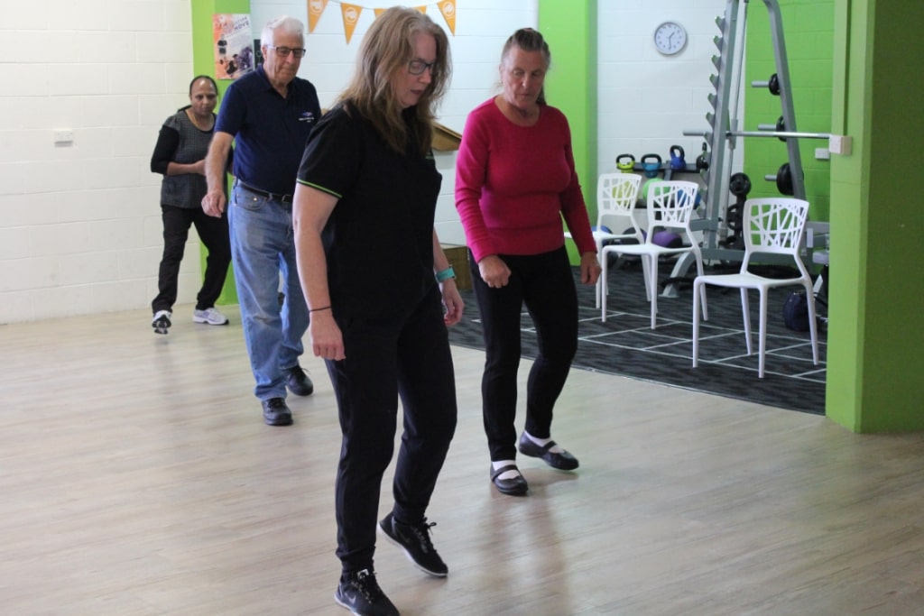 Dancing with Parkinson's class at Your Health Hub